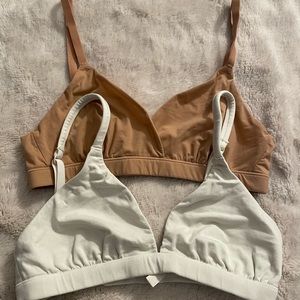 Skims Cotton Triangle bra
